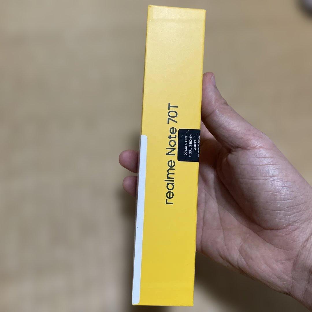 スマートフォン本体 Realme Note 70T 64GB 4GB RAM