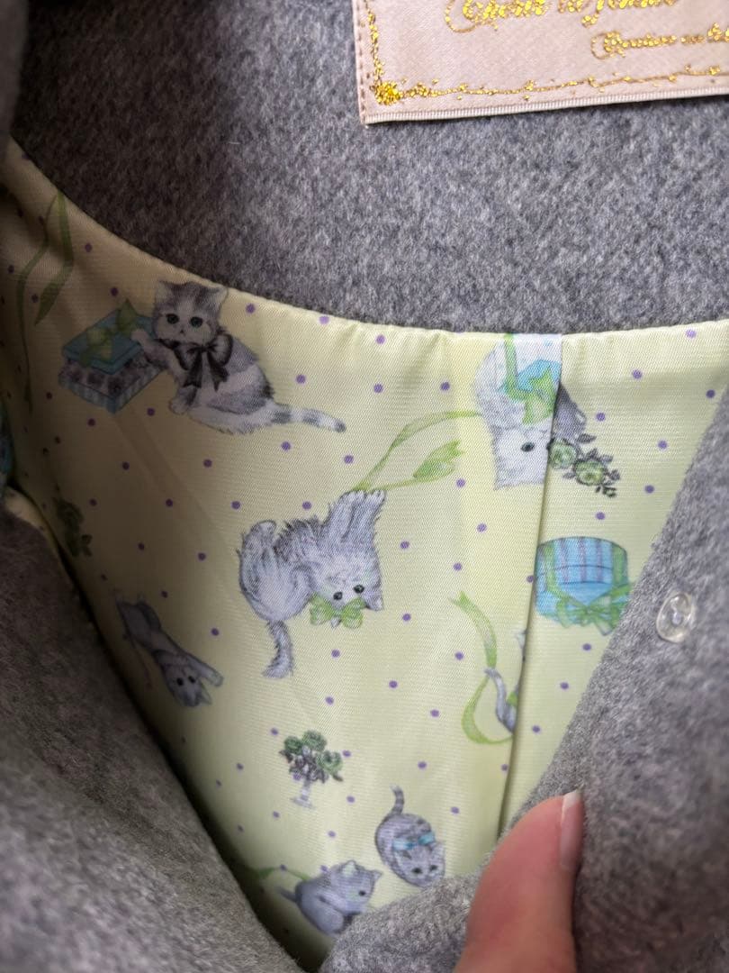 ま*助様 フランシュリッペ　コート　グレー　ユキエモン　yukiemon