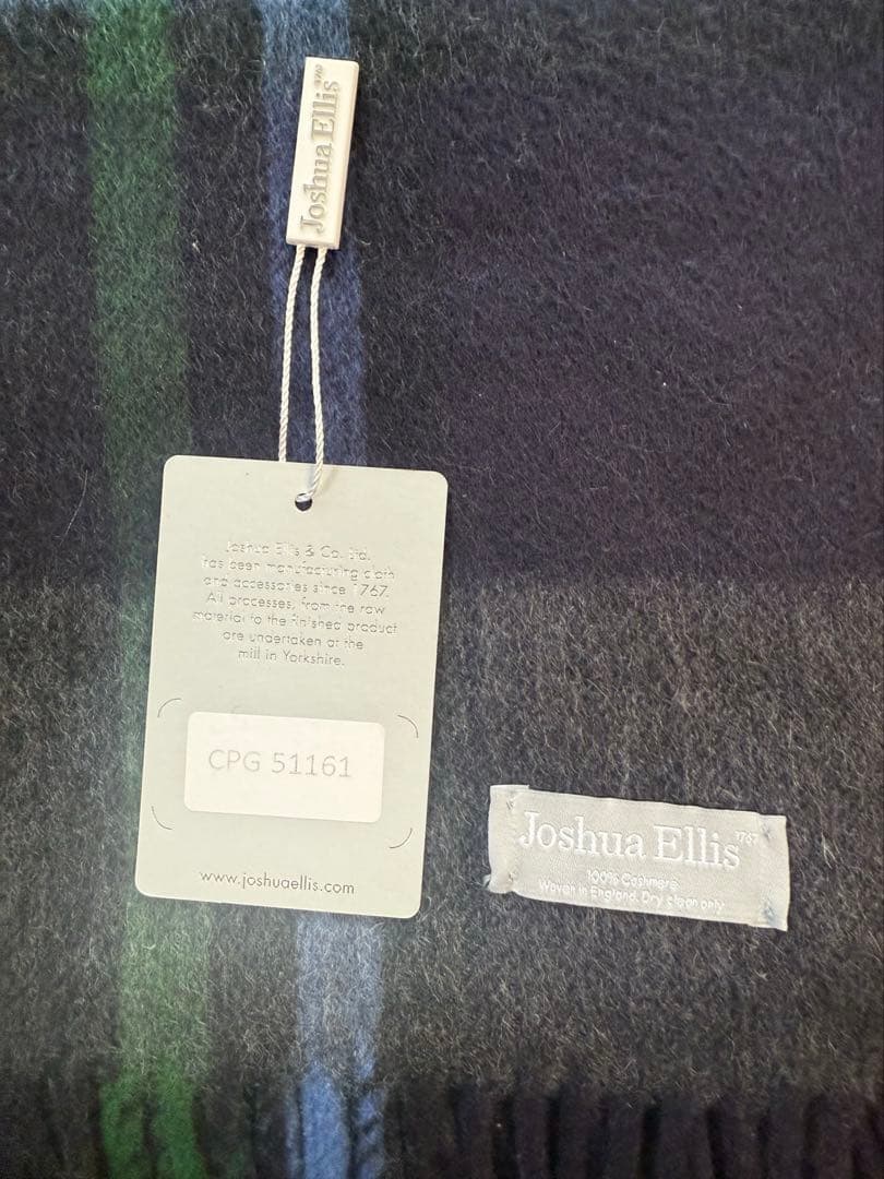 ⭐️試着のみ⭐️ジョシュアエリス♢Joshua Ellis カシミヤ 大判 ストール