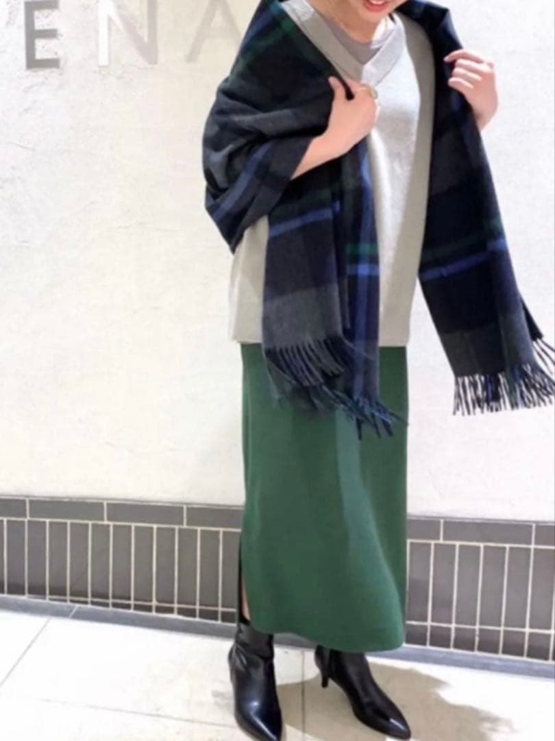 ⭐️試着のみ⭐️ジョシュアエリス♢Joshua Ellis カシミヤ 大判 ストール