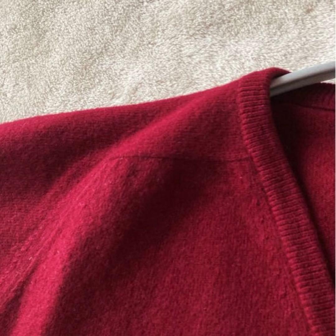 スコットランド製プリングル＊ふわとろカシミヤ100% ゆるいVネックニット＊