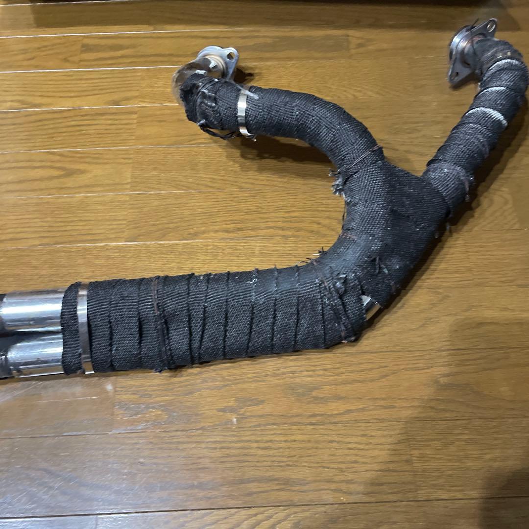 ケンテック製イントルーダークラシック400マフラー