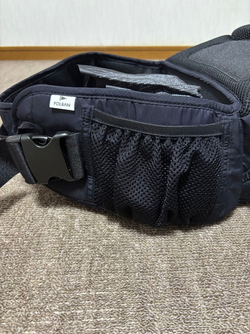 星人先輩  POLBAN ブラック ヒップシート別売りダブルショルダー付き