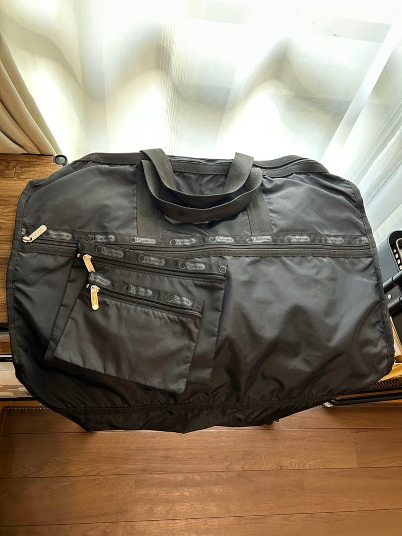 ⭐️美品‼️レスポートサック　エクストララージウィークエンダー　黒　ブラック