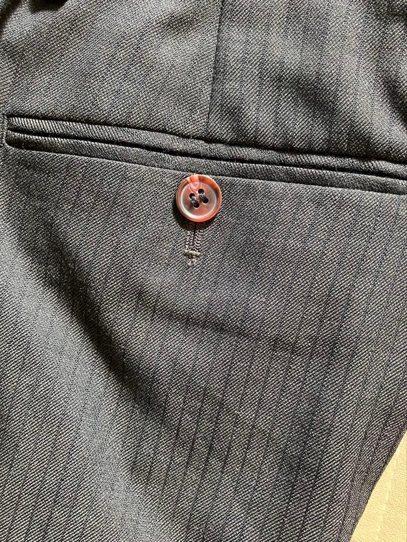 オーダースーツ SADA ダークブラウンストライプ