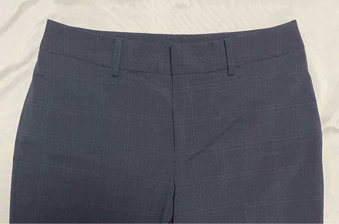 値下げ！AOKI 上9号下7号 ネイビー 洗える パンツスーツ上下セット