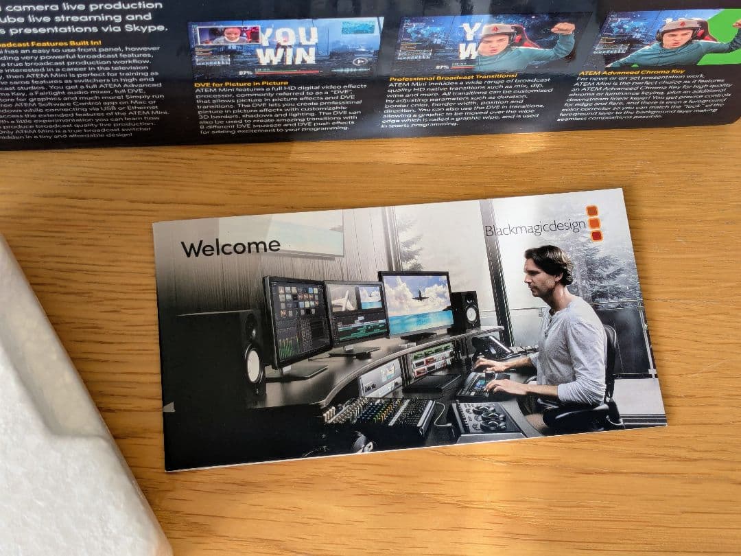 Blackmagic ATEM Mini スイッチャー