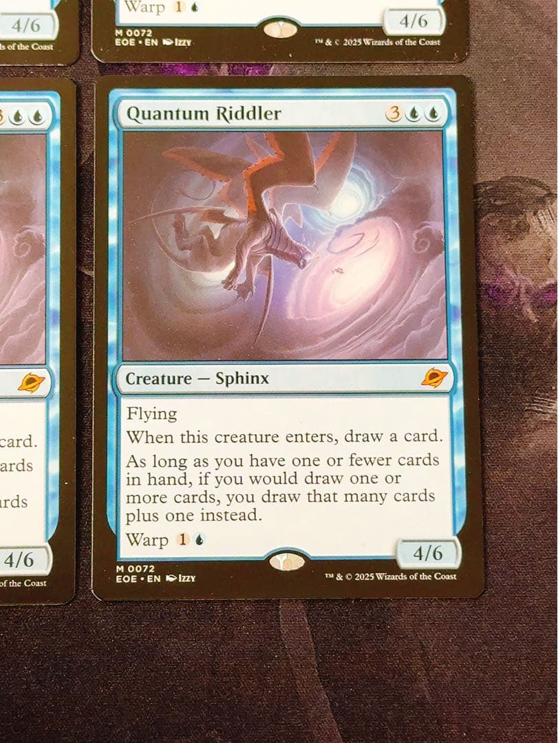 【新年セール1/5まで】量子の謎かけ屋　英語　4枚セット