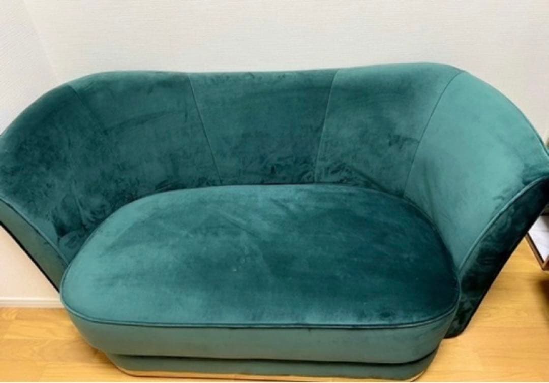 フランフラン　アンクレットソファ　グリーン