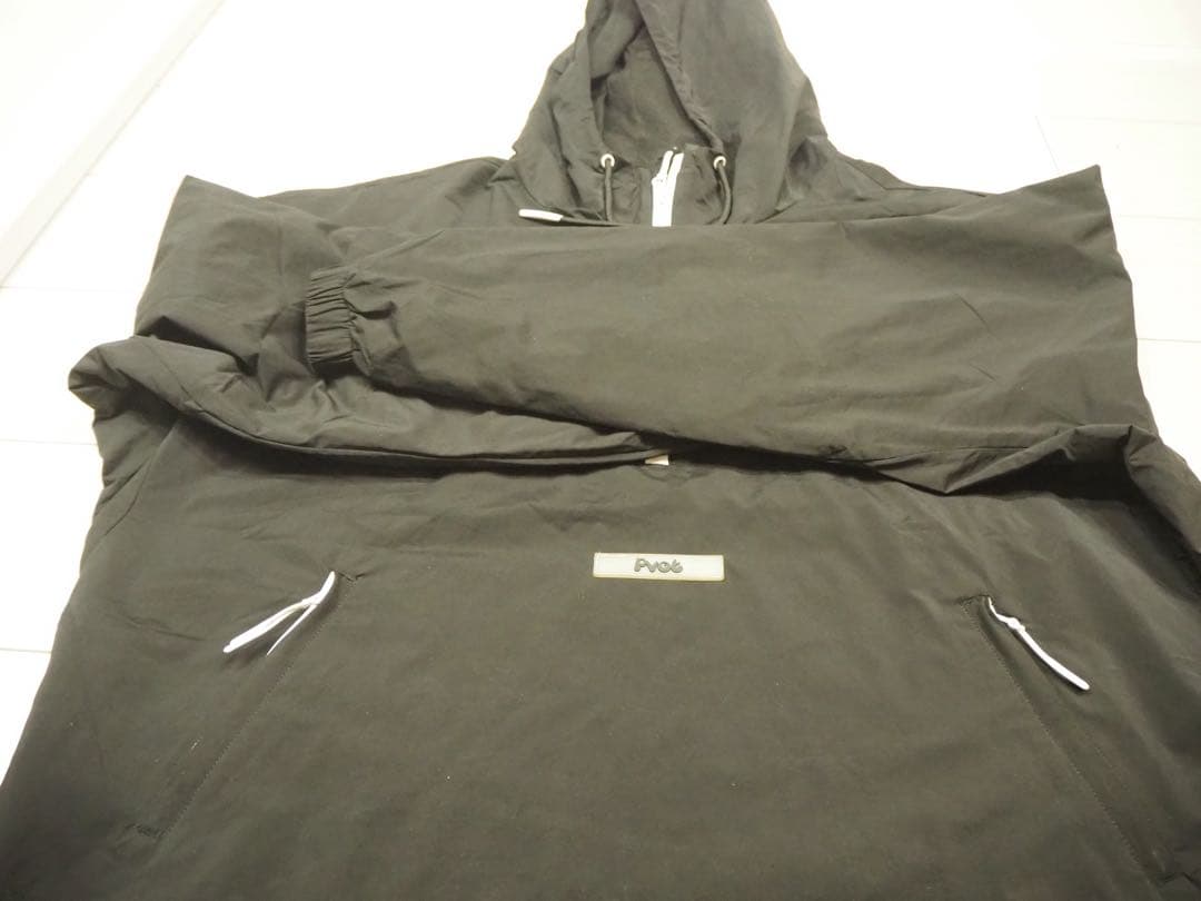 ジャケット・アウター PVOT ANORAK PREMIUM NYLON JACKET (BLACK)