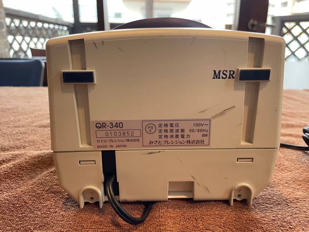 SEIKO QR-340 タイムレコーダー