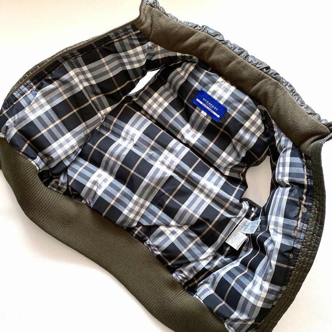 74.【美品】バーバリー★ブルーレーベル ダウンベスト 三陽商会 38