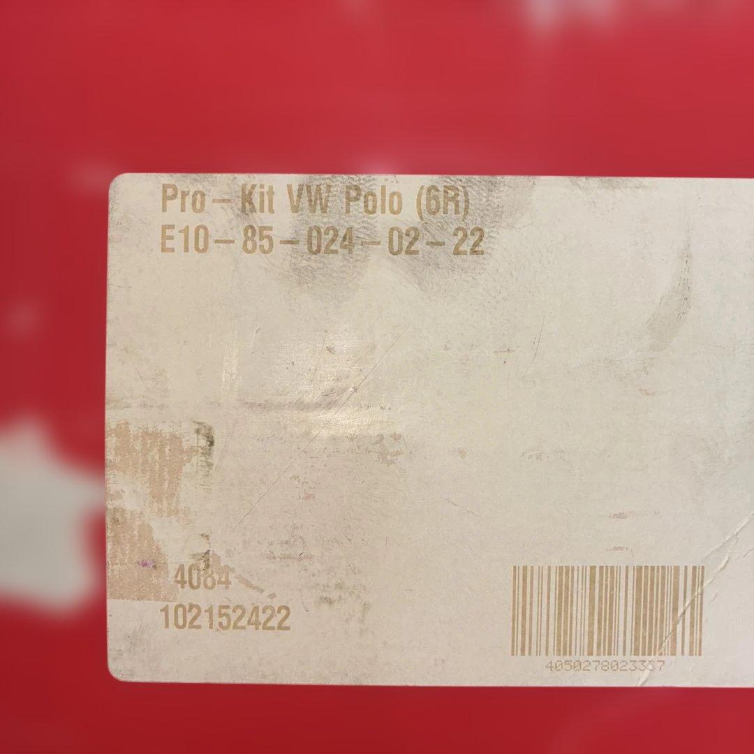 EIBACH アイバッハダウンサス　フォルクスワーゲン　ポロ