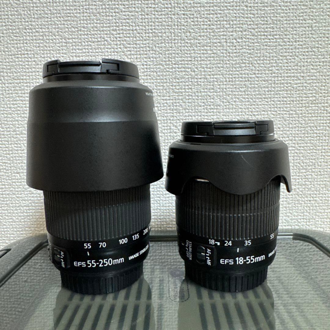 Canon EOS Kiss X8i レンズ2本セット