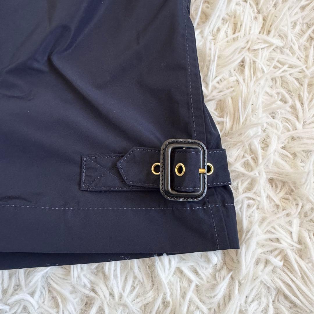 極美品　現行　L相当　バーバリー　ブルゾン　メガチェック　ホースロゴワッペン　紺