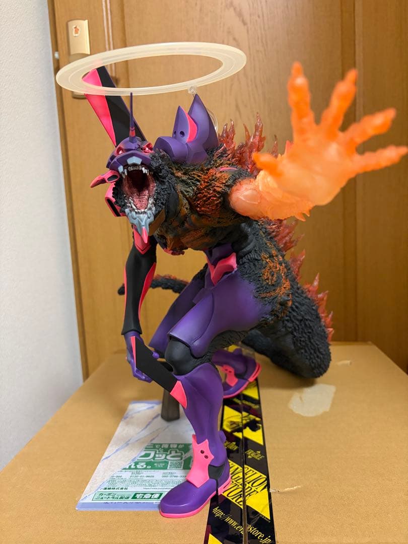 ゴジラ対エヴァンゲリオン 東宝30cm エヴァ初号機 バーニングG覚醒形態