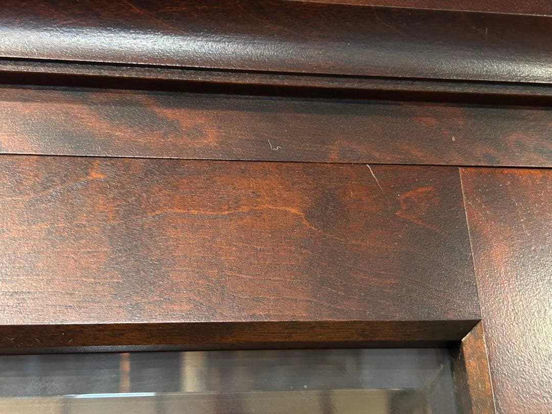 ☆GA234【中古品】 北海道民芸 家具 書棚　幅108cm