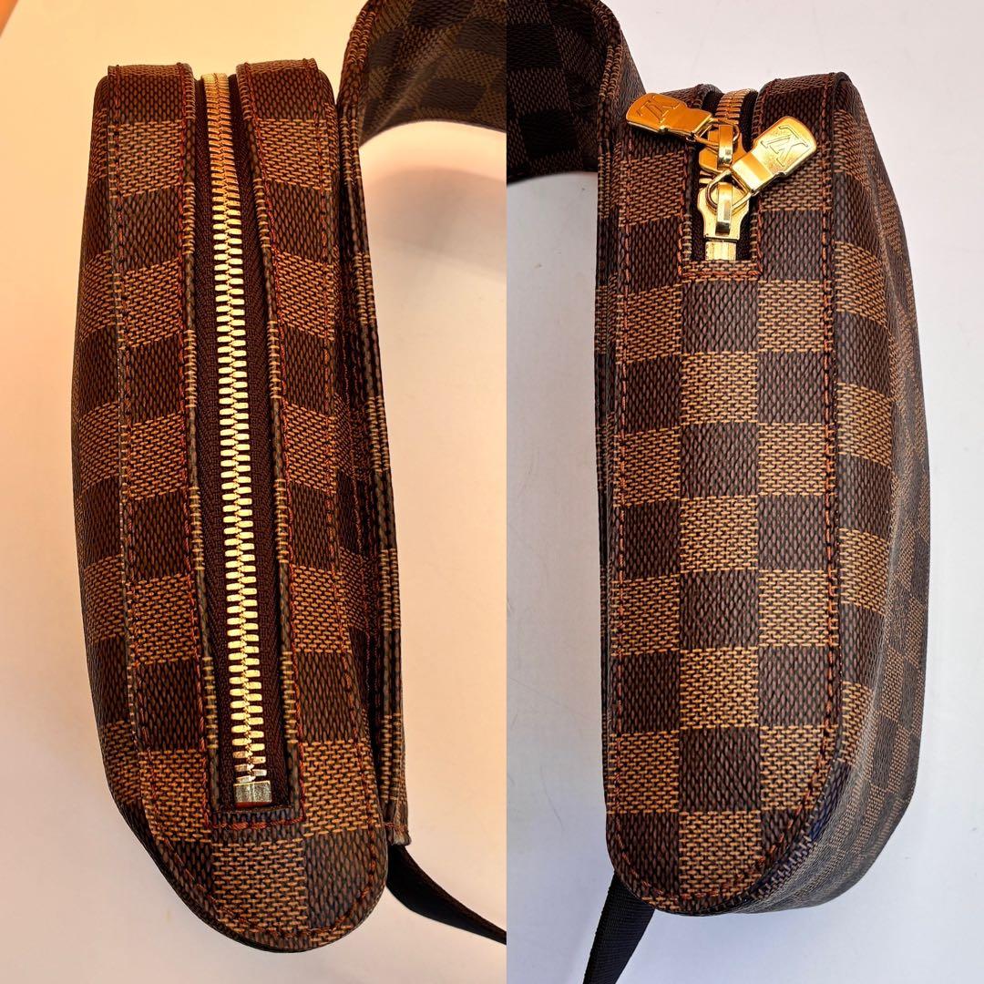 ルイヴィトン ダミエ エベヌ ジェロニモス ボディバッグ ウエストバッグ