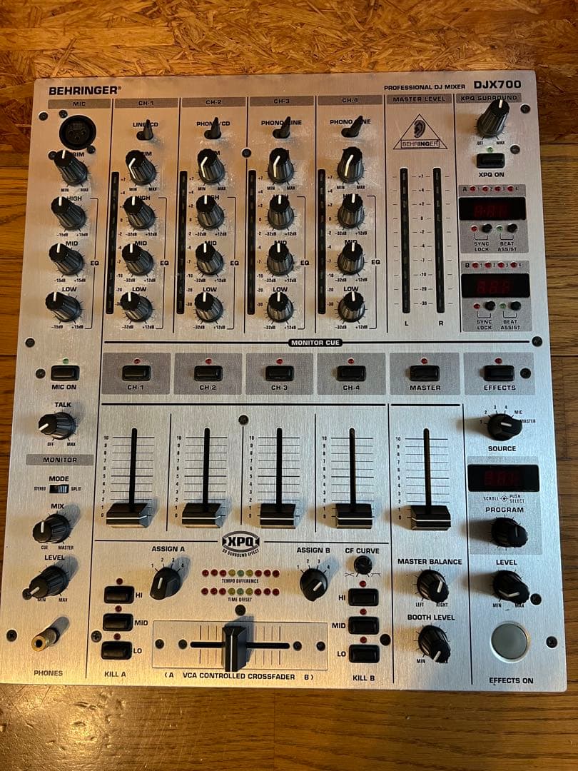 BEHRINGER ベリンガー 5チャンネルDJミキサー DJX700