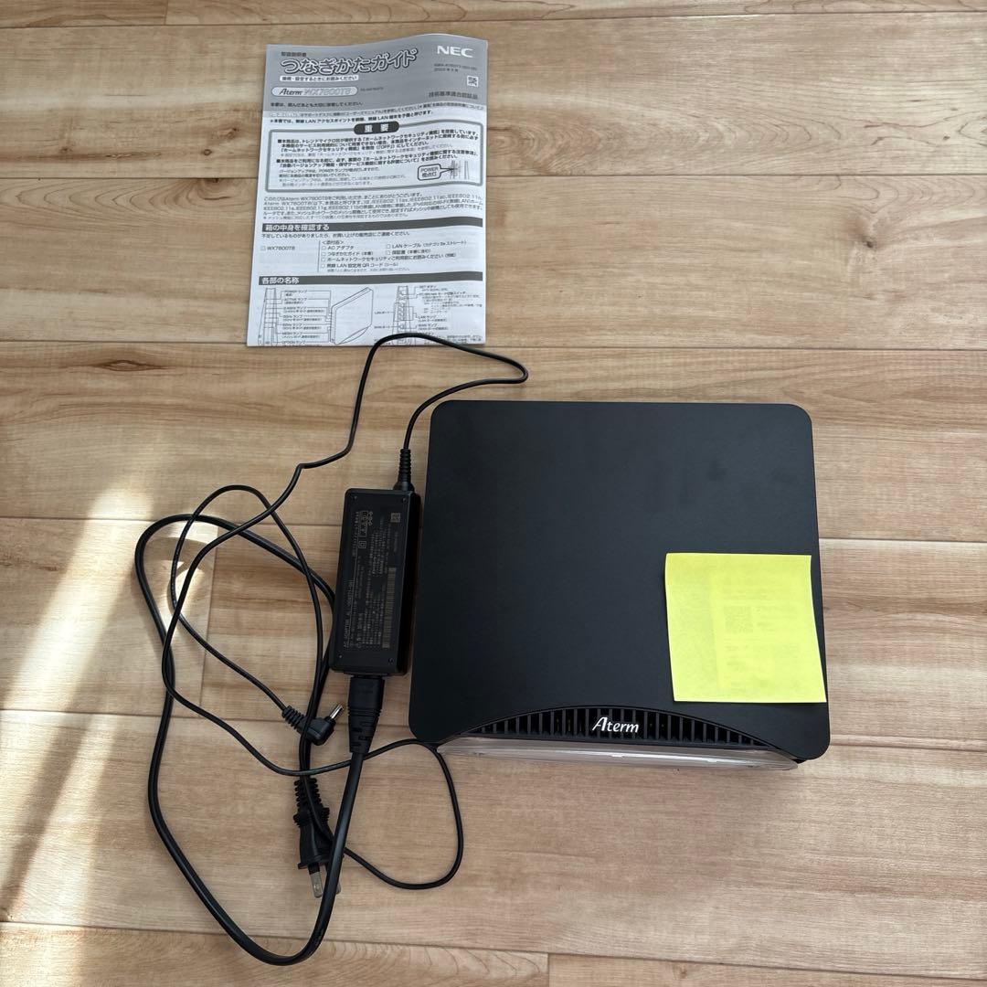 NEC Aterm 無線LANルーター WX7800T8