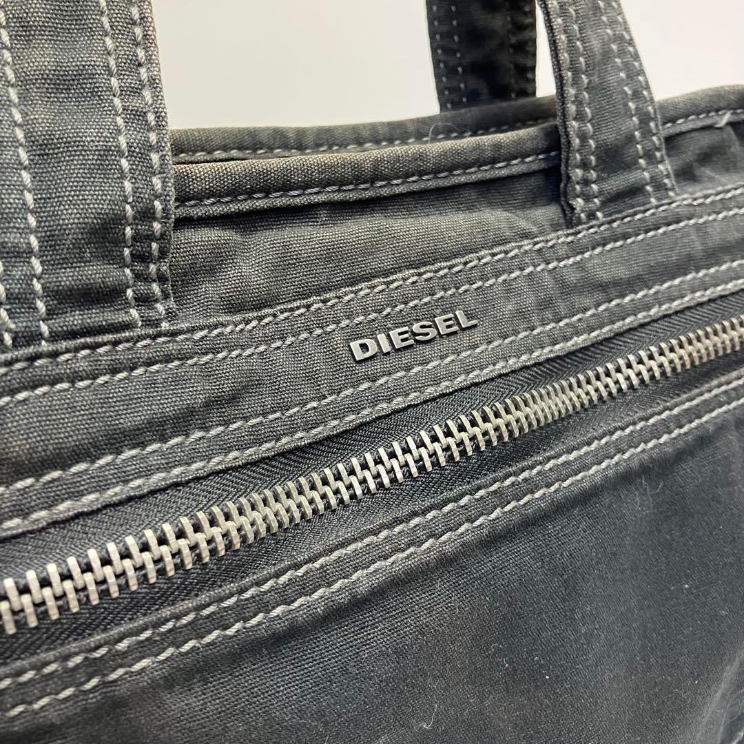バッグ DIESEL 2WAY Tote Bag Black Y2K Archive