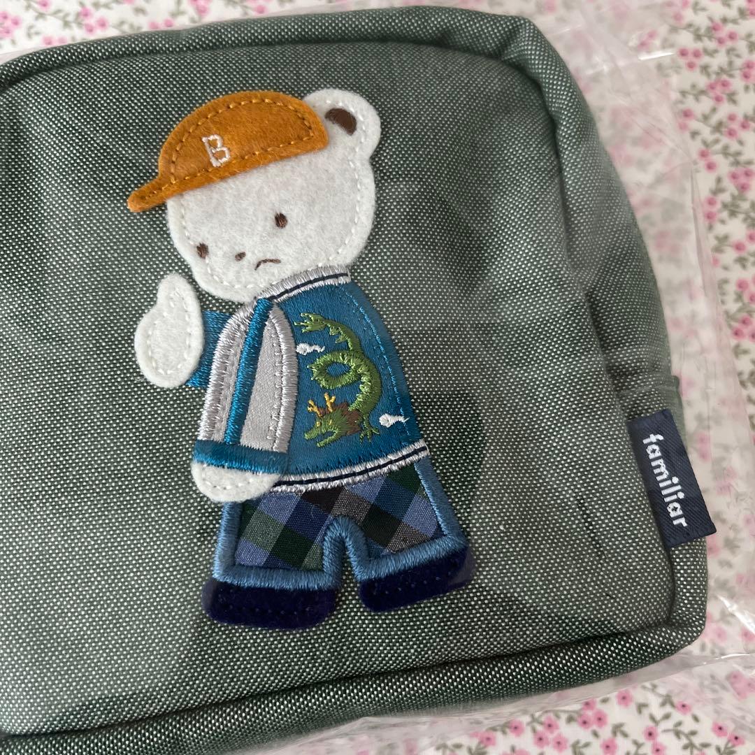 ファミリア　BEAMS 限定コラボ2024 ポーチ　完売品　レア　新品未使用