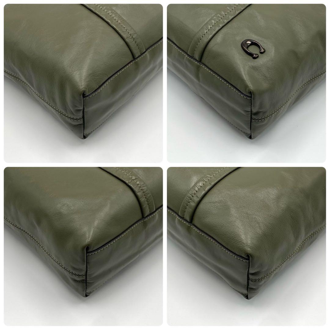 cube_box✨極美品 コーチ ホール トート 2way ペーパーウェイトレザ