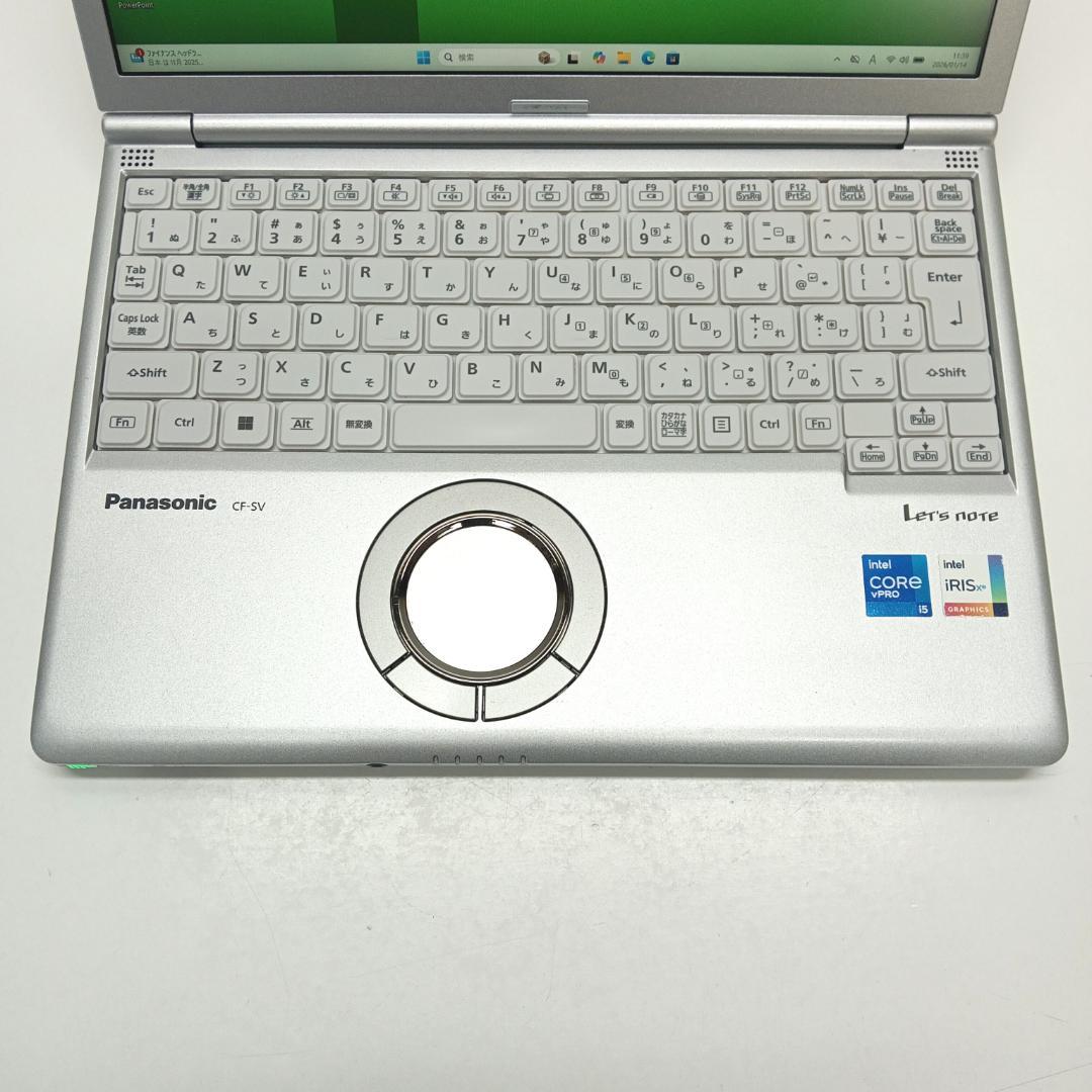 軽量高性能 CF-SV1 i5-1145G7 16G SSD256G オフィス