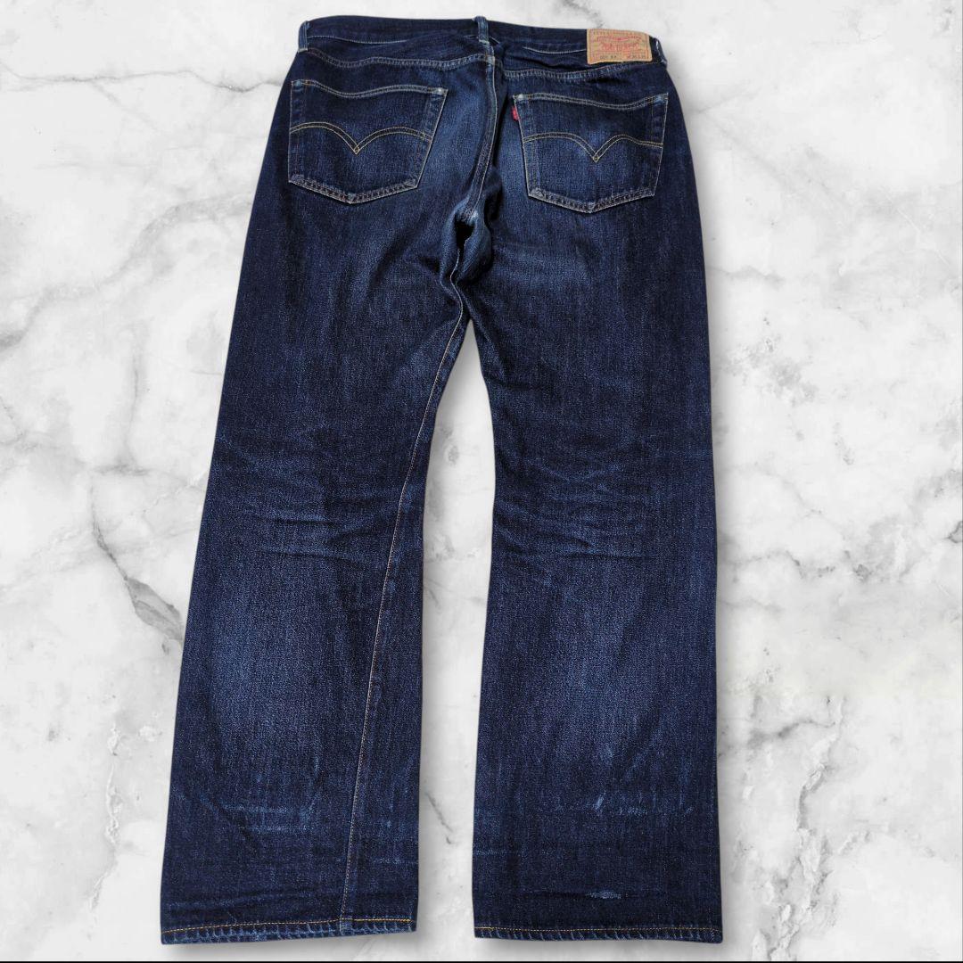 LVC 501XX 1955年 BIGE セルビッチ デニム 日本製 W38