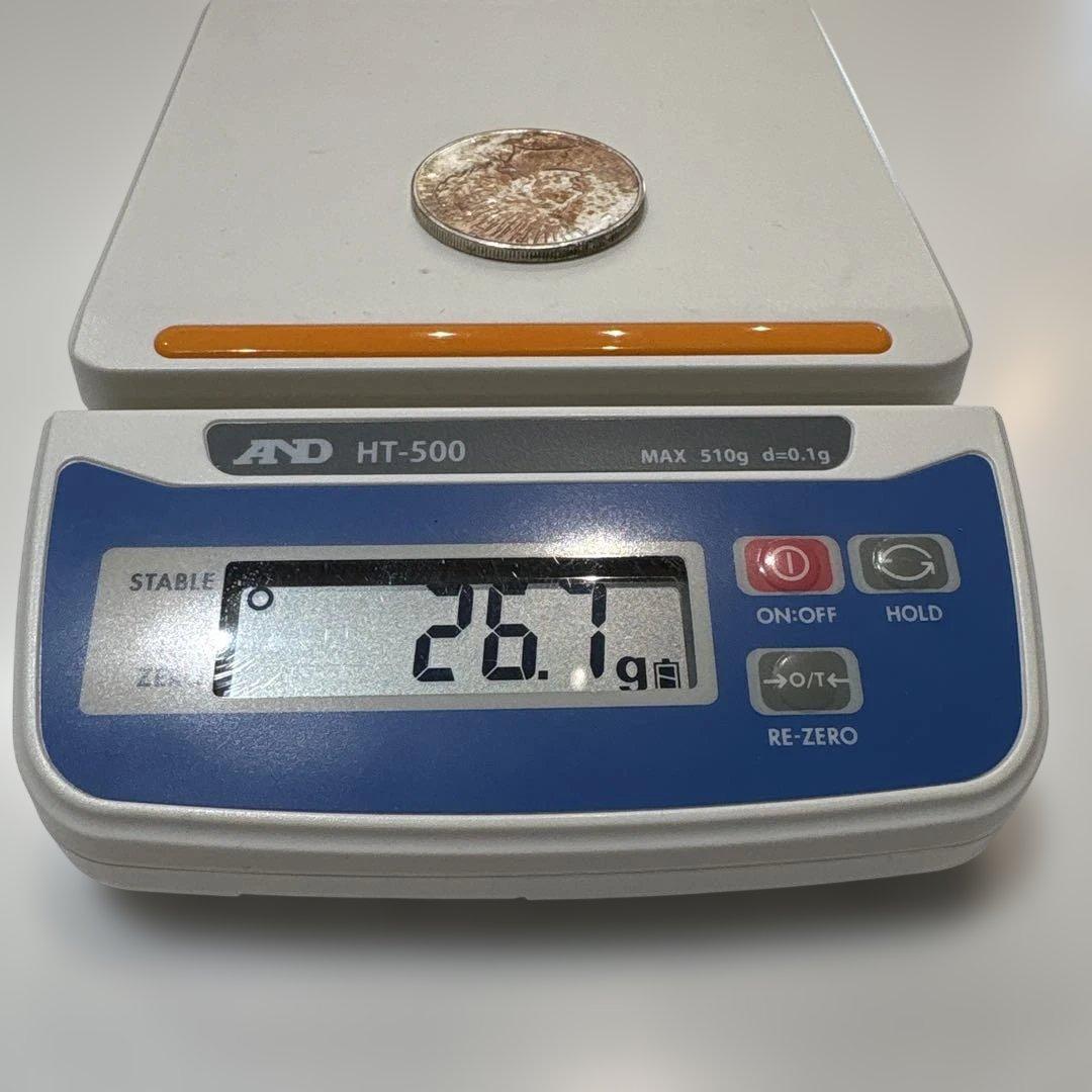 1923年 アメリカ合衆国 銀貨 ピースドル トーン