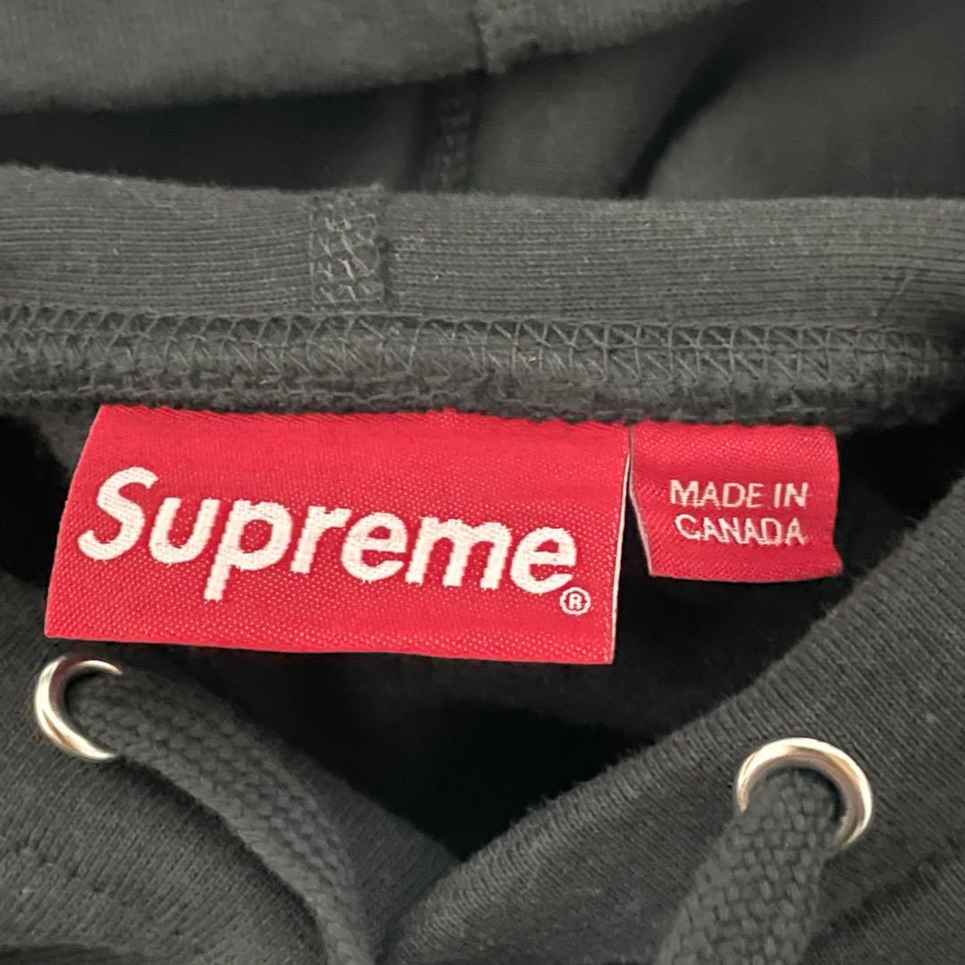 【新品未使用】supreme シュプリーム パーカー ブラック 黒 fw21