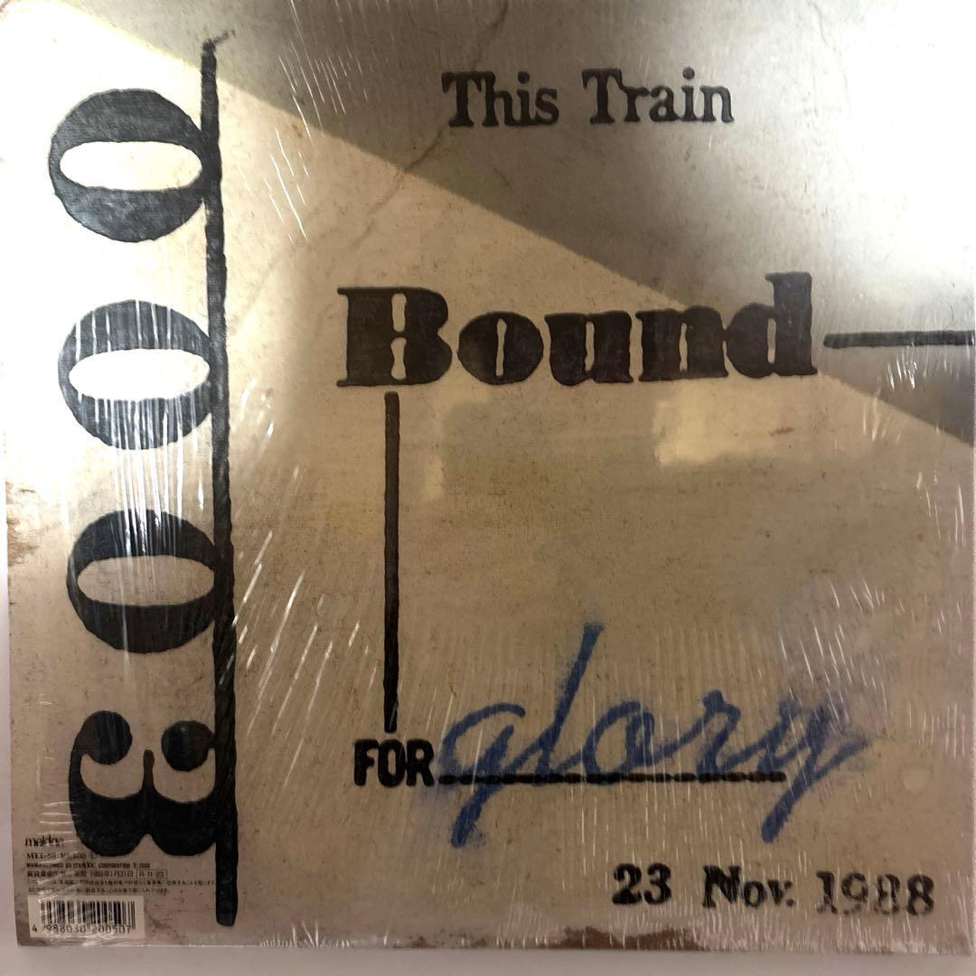 THE BLUE HEARTS / TRAIN-TRAIN LP オリジナル