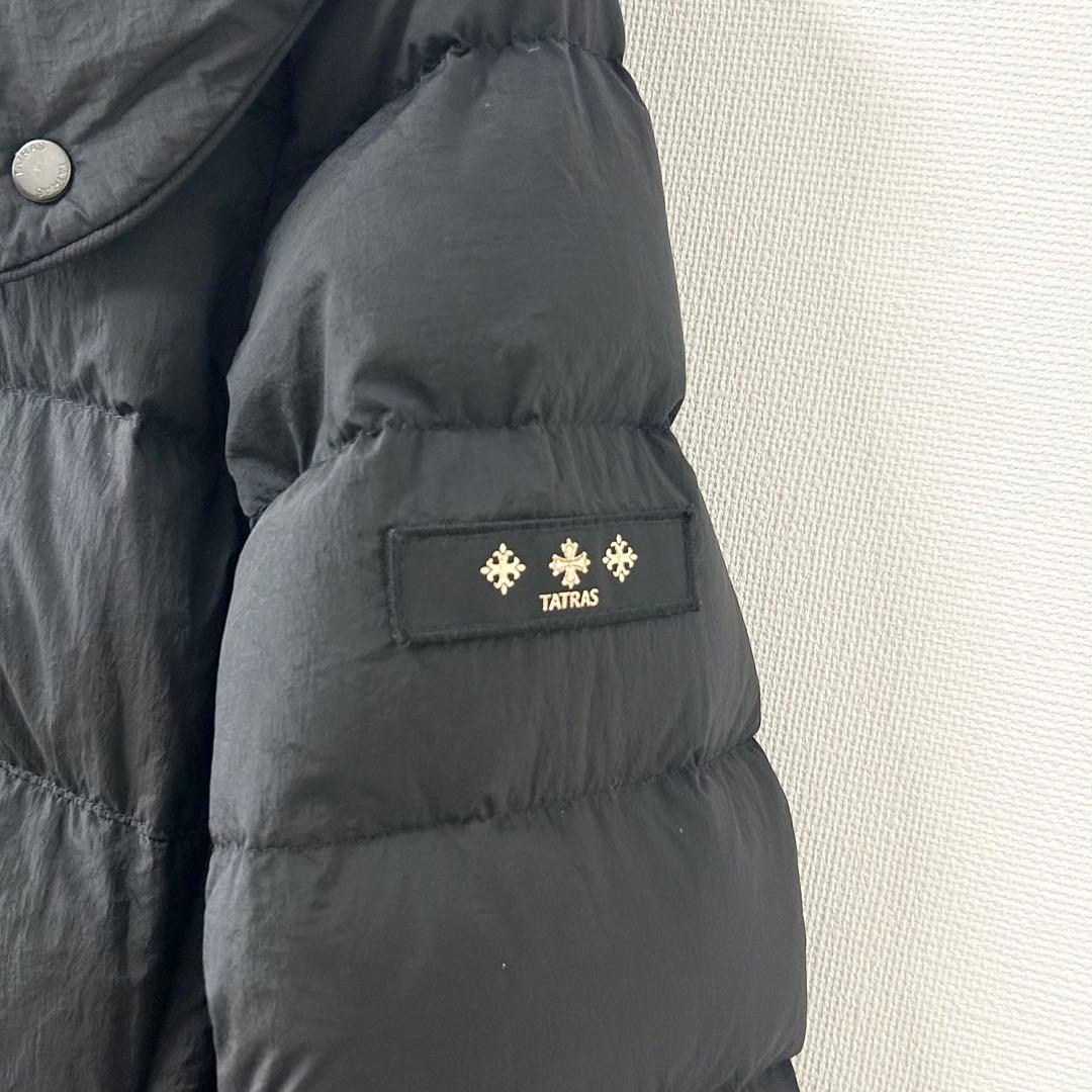 TATRAS タトラス　ダウンコート　POLITEAMA ポリテアマ　ブラック