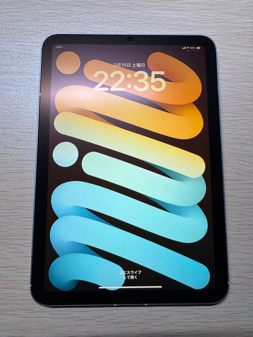 【Wi-Fi + Cellular】iPadmini A17Pro ブルー