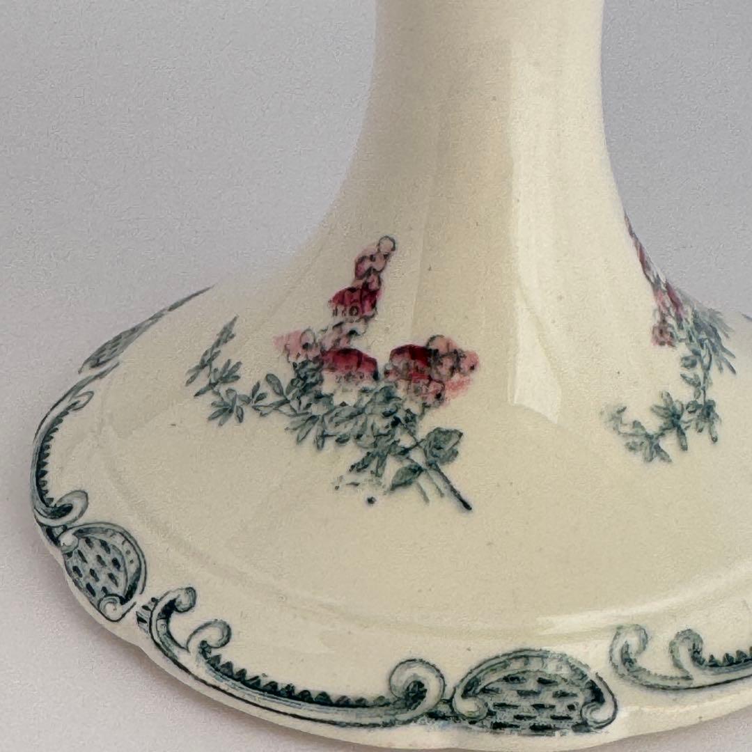 フランスアンティーク　Longwy Vincennes コンポティエ