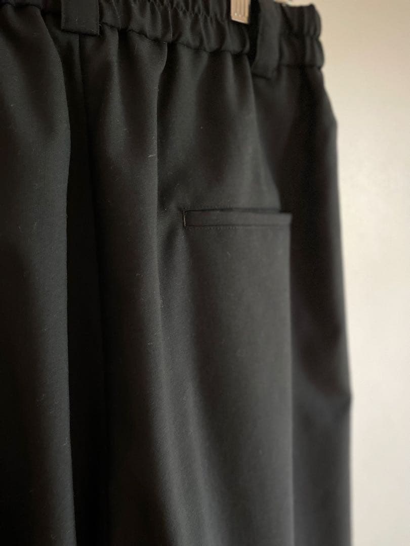 【美品】atelier naruse / FORMAL　ガウチョパンツ　ブラック