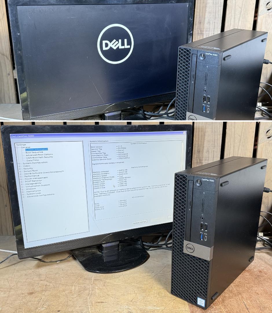 DELL M.2 SSD＋2.0TB 24GBメモリ Win11 Pro i5