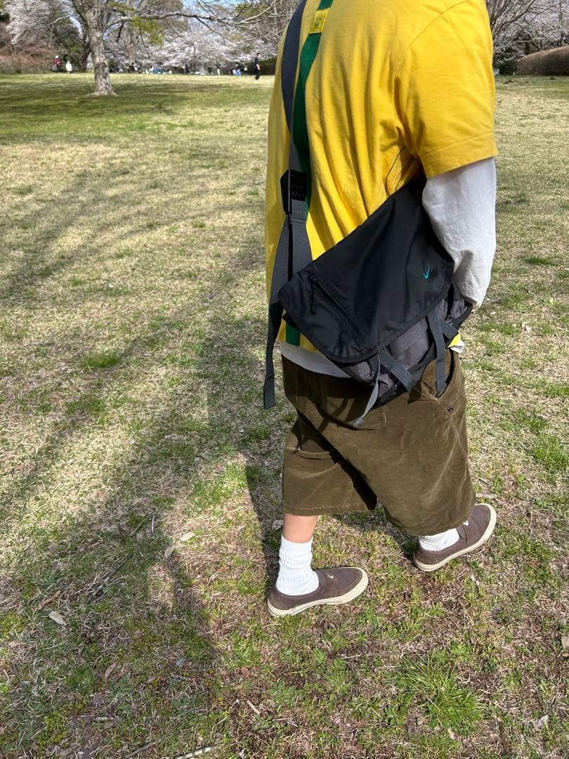 90's Nike メッセンジャーバッグ　y2k テック系