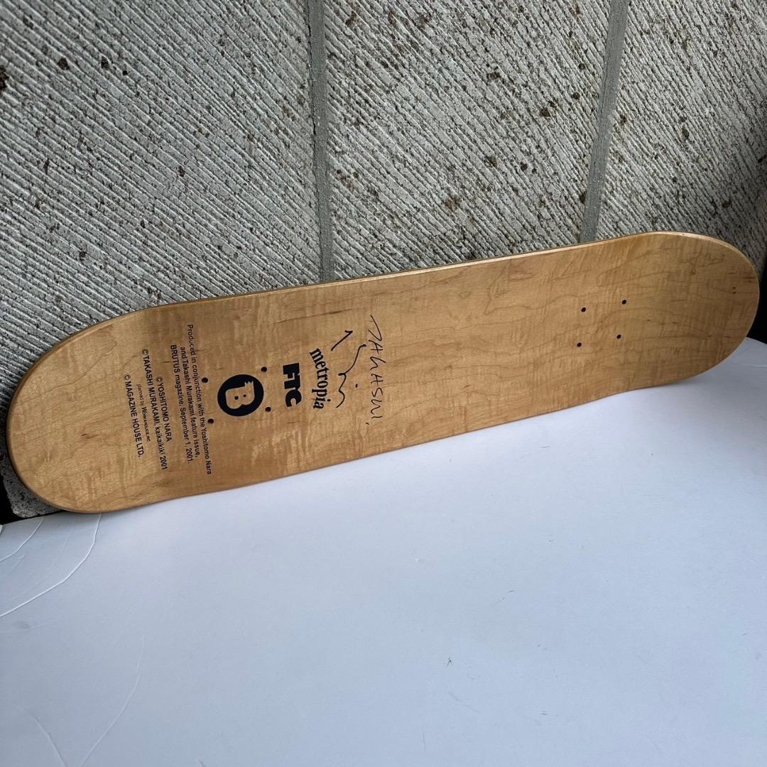 【希少】奈良美智x村上隆xBURUTAS コラボトリプルネームスケボーデッキ