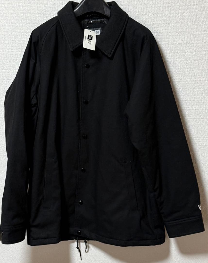 XXL ニューエラ DUCK COACH JACKET BLK コーチジャケット