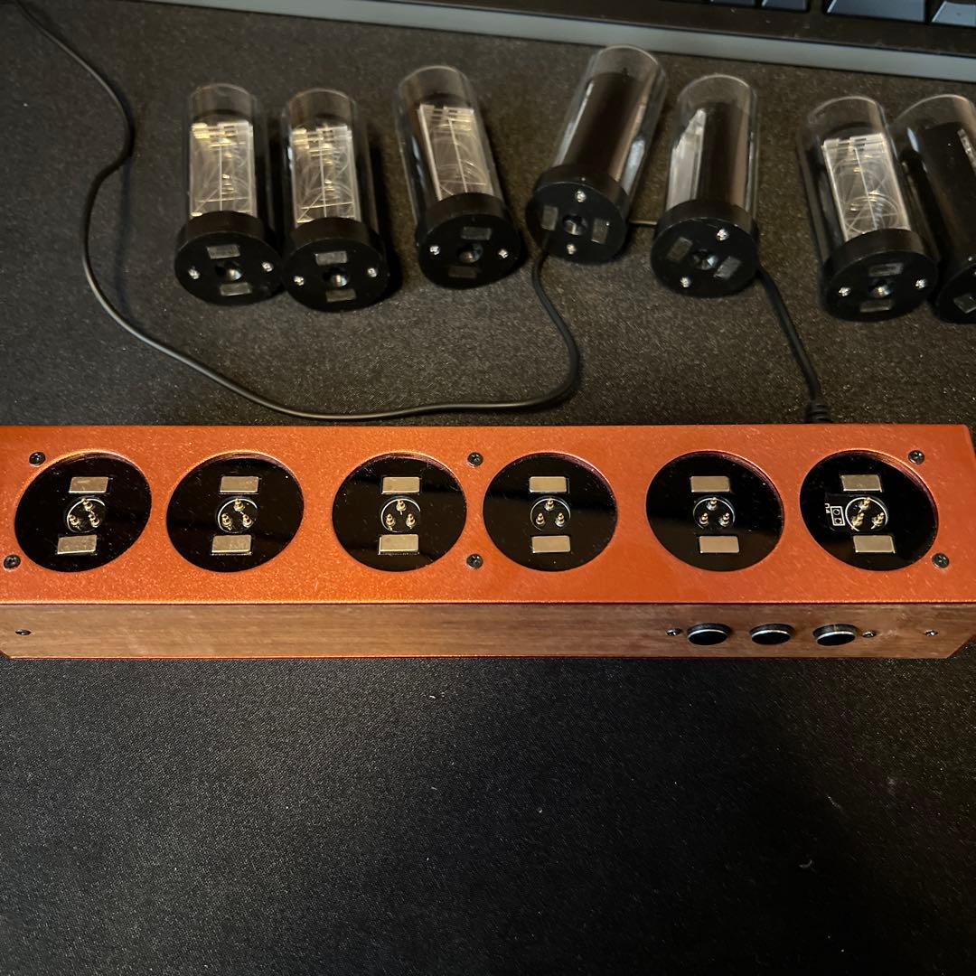 ニキシー管風置き時計