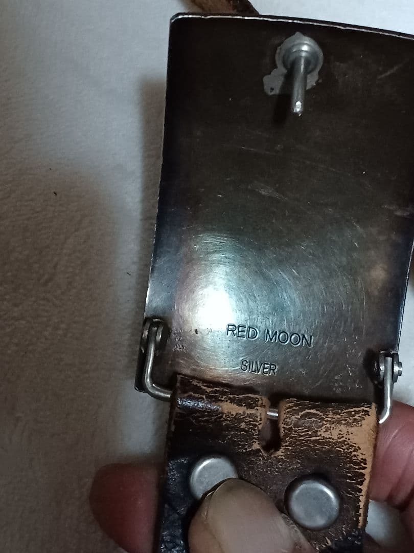 RED MOON レッドムーン　シルバー　SILVER925 ベルト　バックル