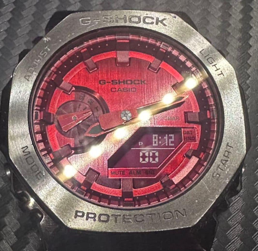 CASIO　G-SHOCK　メタルカシオーク　GM-2100B-4AJ