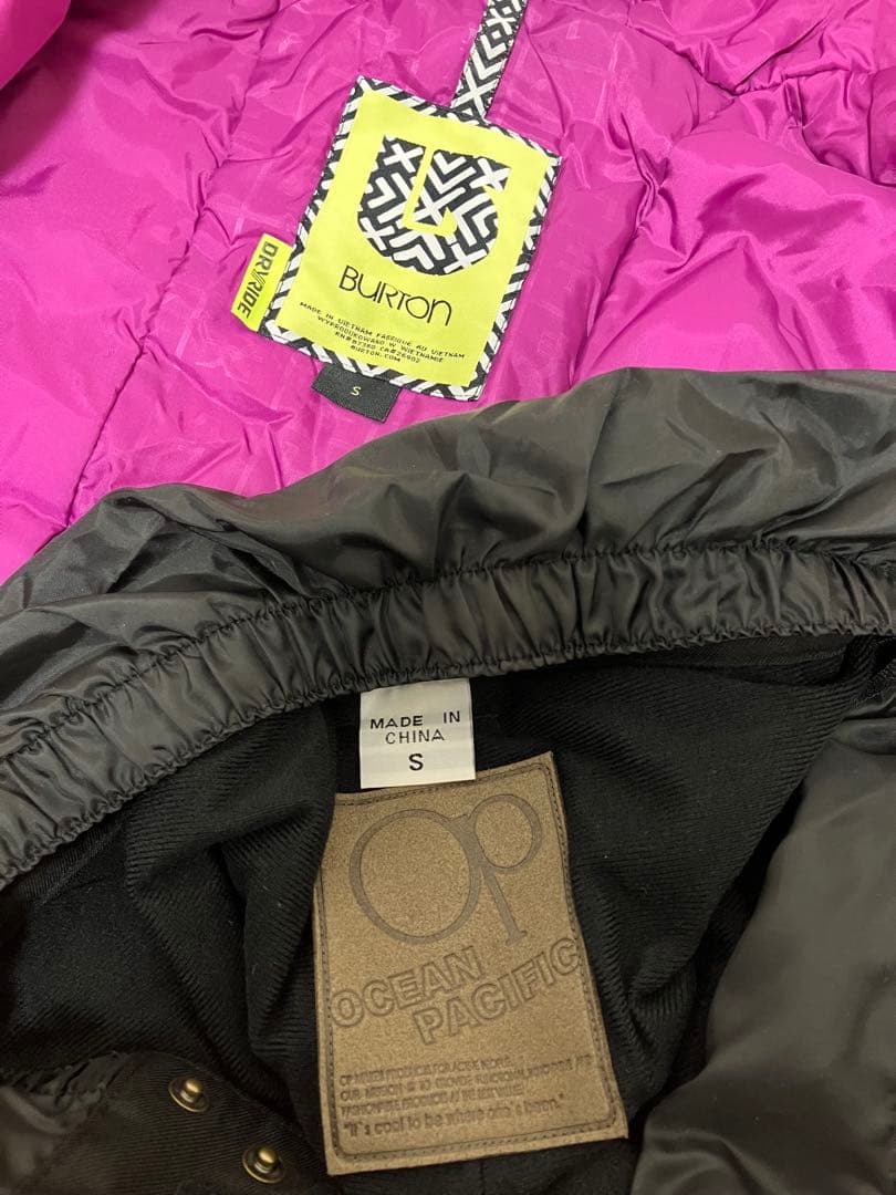 BURTON OP スキー スノボ ウェア レディースS 上下セット バートン