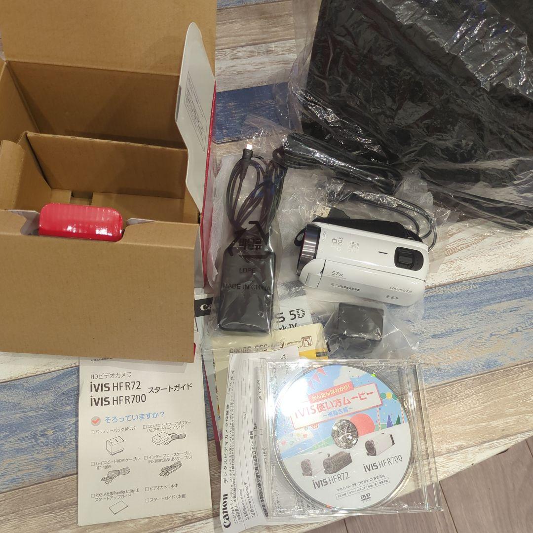 【超美品】 キャノン Canon iVIS HFR700 ビデオカメラ