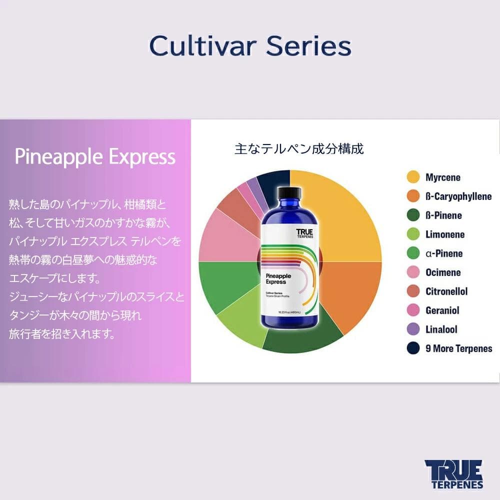 TRUE テルペン CBD CBN CBG 10ml パイナップルエクスプレス