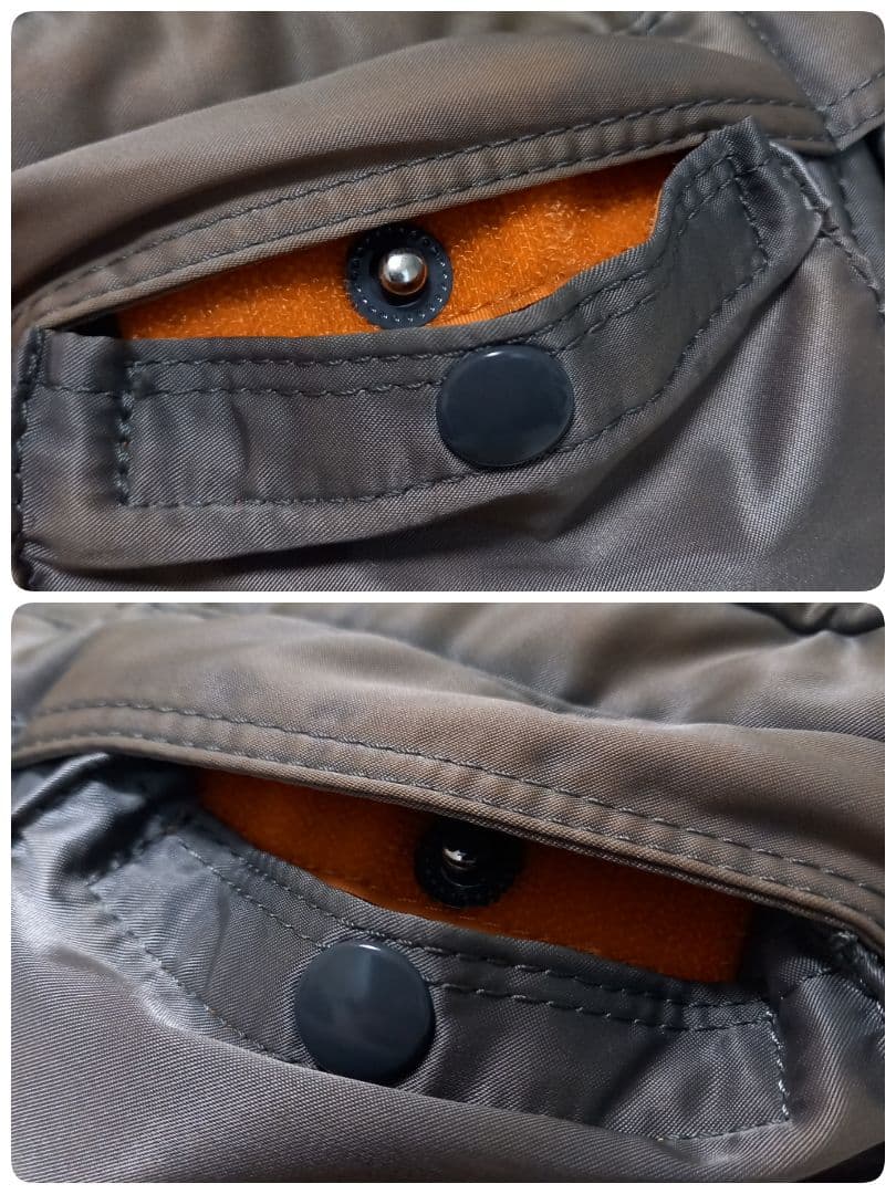 PORTER　TANKER　二層式　ショルダーバッグ　L　タンカー　グレー