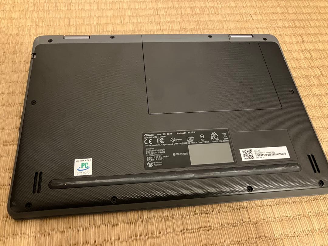 Chromebook本体 ASUS Chromebook C214MA-BW0028