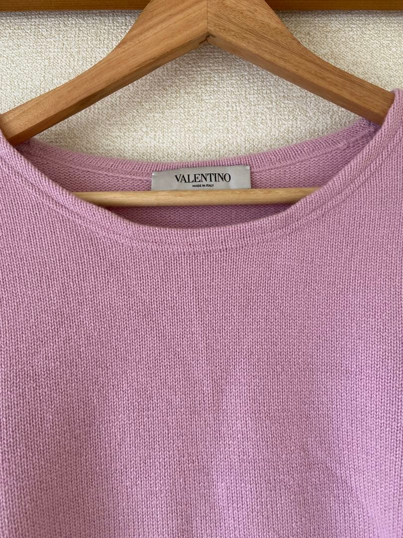 VALENTINO ピンク セーター 長袖