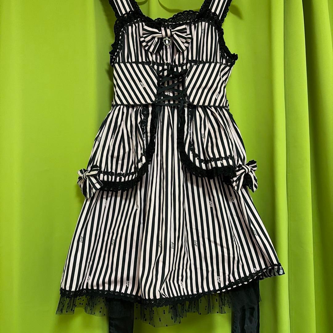 BABY ジェラートJSK 黒×ピンク